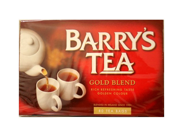 Barry's Tea Gold Blend Tea bags 80s - Click Image to Close